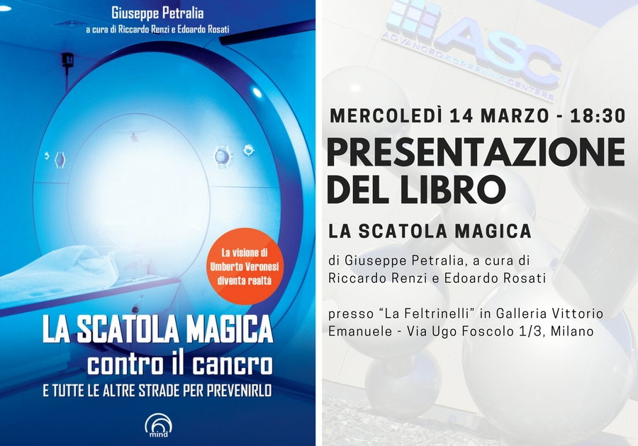 Presentazione del libro “LA SCATOLA MAGICA CONTRO IL CANCRO”